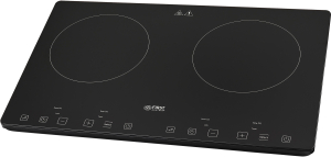 DOUBLE INDUCTION COOKING PLATE 3400W, SLIM, 1 GLASS PLATE