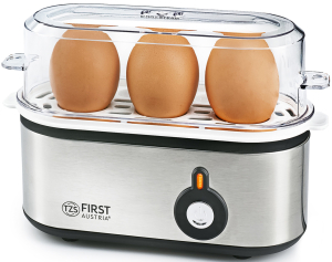 EGG BOILER, 210W, 3 EGG, SSTAINLESS STEEL, BUZZER