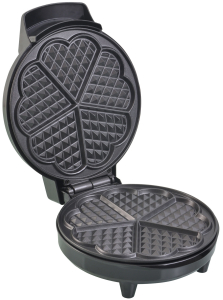 WAFFLE MAKER WITH ADJ. THERMOSTAT, 700W, NON STICK