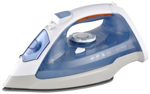 STEAM IRON, CERAMIC SOLE 228x123MM, 2400W MAX, 400ML TANK