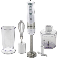 STICK BLENDER, 600W DC, S/S ROD, 0.4L PROCESSOR BOWL