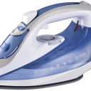 STEAM IRON, CERAMIC SOLE 220x120MM, 2400W MAX, 350ML TANK