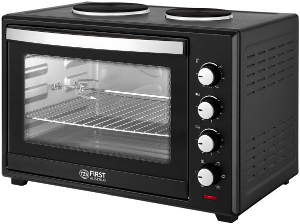 ELECTRIC OVEN, 60l, 3400W, HOT PLATES, ROT., CONVECT., LIGHT