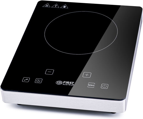 SINGLE INFRARED COOKING PLATE 2000W, STAINLESS HOUSING