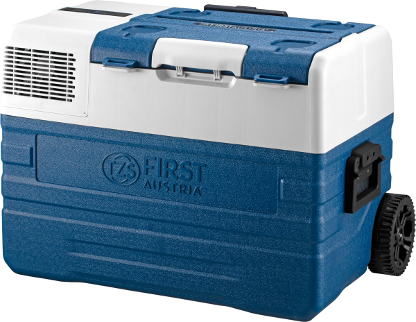 COMPRESSOR COOLING BOX, 52L, D, AC/DC, USB OUT, TROLLEY, BT