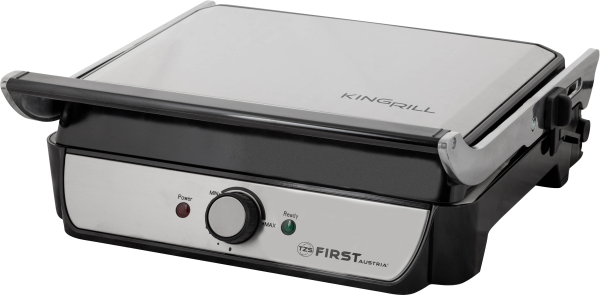 CONTACT GRILL 1200W, 180°, DETACH. PLATES, VAR. TEMP.