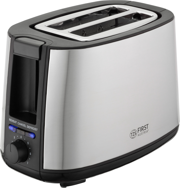 TOASTER, SUS DECO, 2 SLOTS, 2 SLICES , 750W, VAR. CONTROL