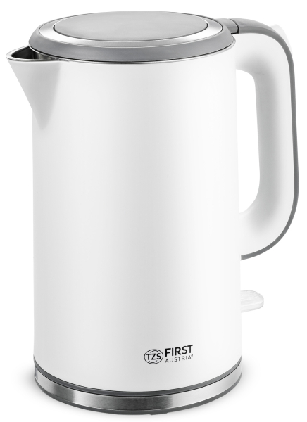 STAINLESS STEEL WATER KETTLE, DOUBLE, 360°, 1.7L, MAX 2.200W