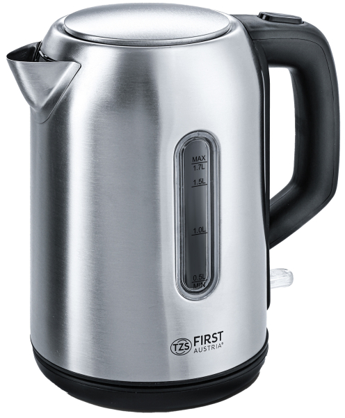 STAINLESS STEEL WATER KETTLE, 360°, 1.7L, MAX 2.200W