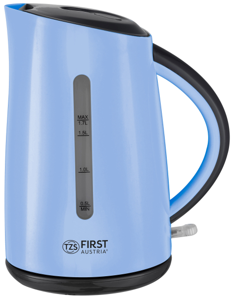PLASTIC WATER KETTLE, 360°, 1.7L, MAX 2.200W
