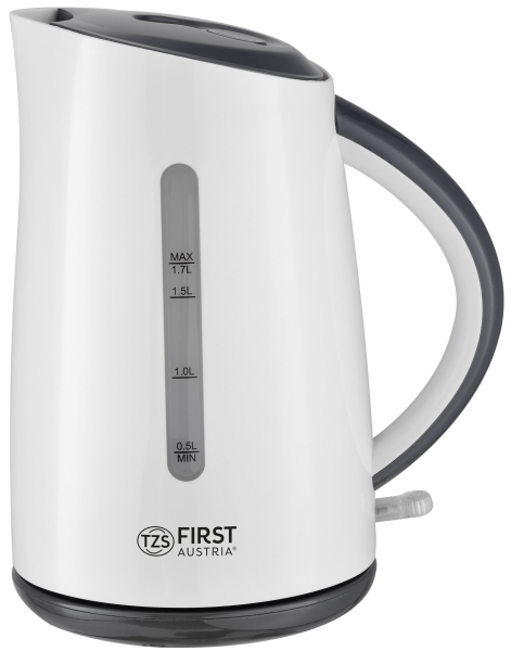 PLASTIC WATER KETTLE, 360°, 1.7L, MAX 2.200W