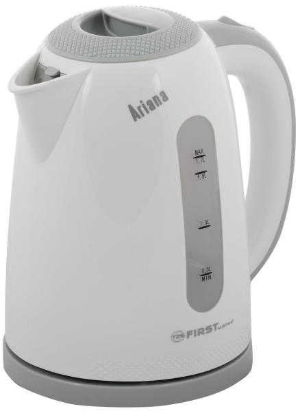 WATER KETTLE, 360° 1,7L, 2.200W MAX, GREY