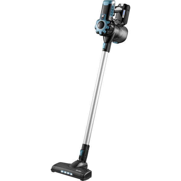 RECHARGEABLE VACUUM CLEANER, 2 IN 1, MOTORBRUSH, CYCLONE
