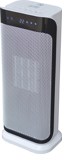 FAN HEATER, CERAMIC, STAND, 2000W, DISPLAY, 2 POWER LEVELS